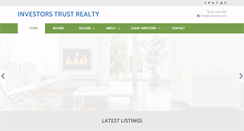 Desktop Screenshot of itrustrealty.com